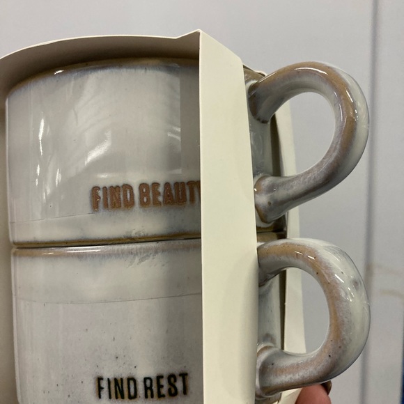 Hearth & Hand Set of Two New Mugs - Picture 2 of 5